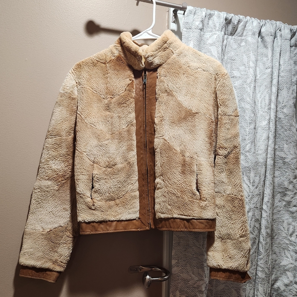 Real Beaver Fur Jacket